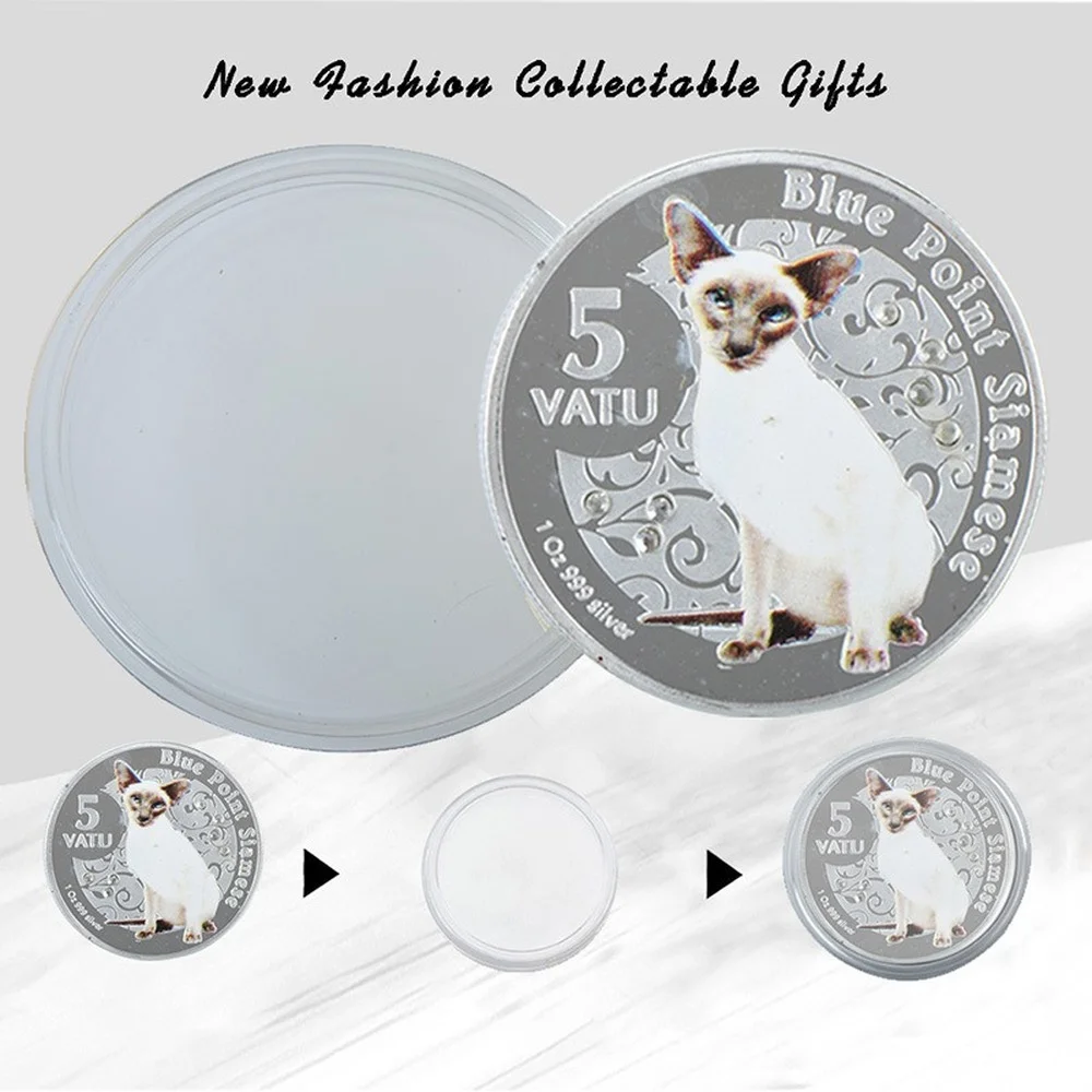 Lovely Animal Custom Made Painted Cute Little Cat Commemorative Coins Metal Crafts Collection Souvenir Gift
Lovely Animal Custom Made Painted Cute Little Cat Commemorative Coins Metal Crafts Collection Souvenir Gift