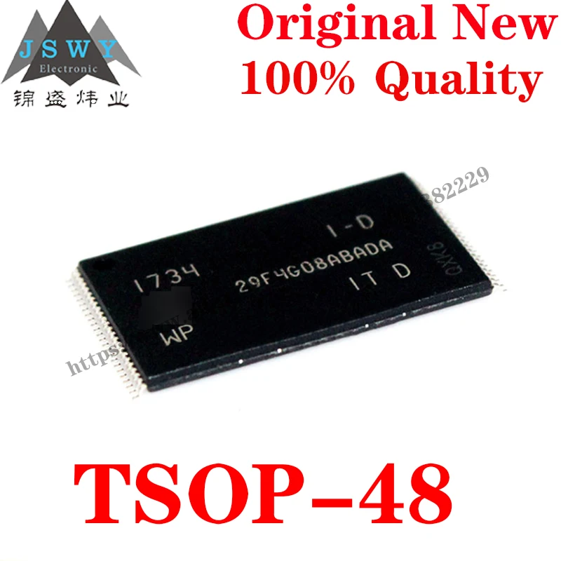 

MT29F4G08ABADAWP-IT:D TSOP48 полупроводниковая память IC NAND Flash IC чип с для модуля arduino Бесплатная доставка MT29F4G08ABADA