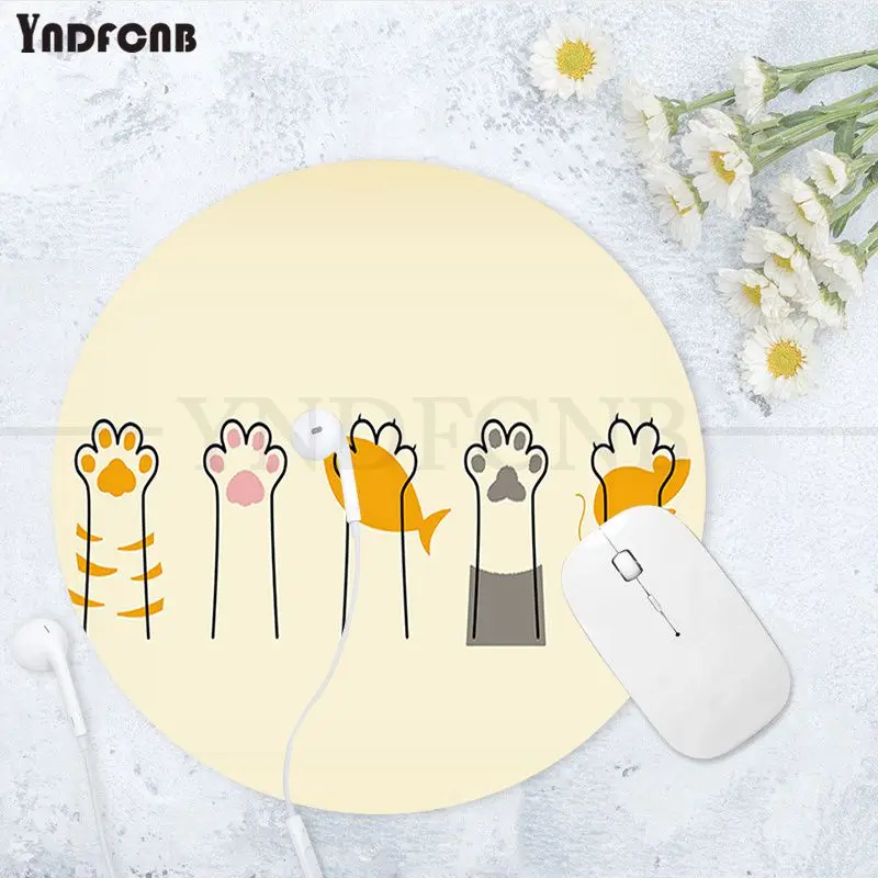 YNDFCNB Funny Funny Cute Cats paw Gaming round Mouse Pad Computer Mats Anti-Slip Laptop PC Mice Pad Mat gaming Mousepad
YNDFCNB Funny Funny Cute Cats paw Gaming round Mouse Pad Computer Mats Anti-Slip Laptop PC Mice Pad Mat gaming Mousepad
