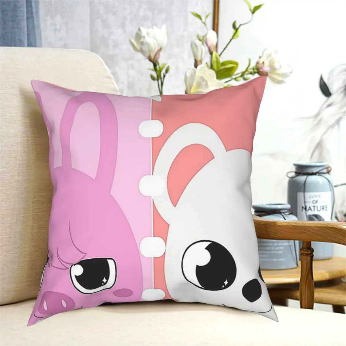 

Skzoo Fan Art Throw Pillow Cushion Cover Decorative Pillowcases Case Home Sofa Cushions 40x40,45x45cm(Double Sides)