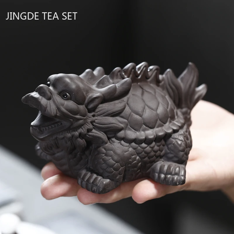 Antique Purple Clay Tea Pet Ornaments Boutique Animal Model Tea Table Decorations Creativity Home Office Desktop Decor Crafts 
Antique Purple Clay Tea Pet Ornaments Boutique Animal Model Tea Table Decorations Creativity Home Office Desktop Decor Crafts