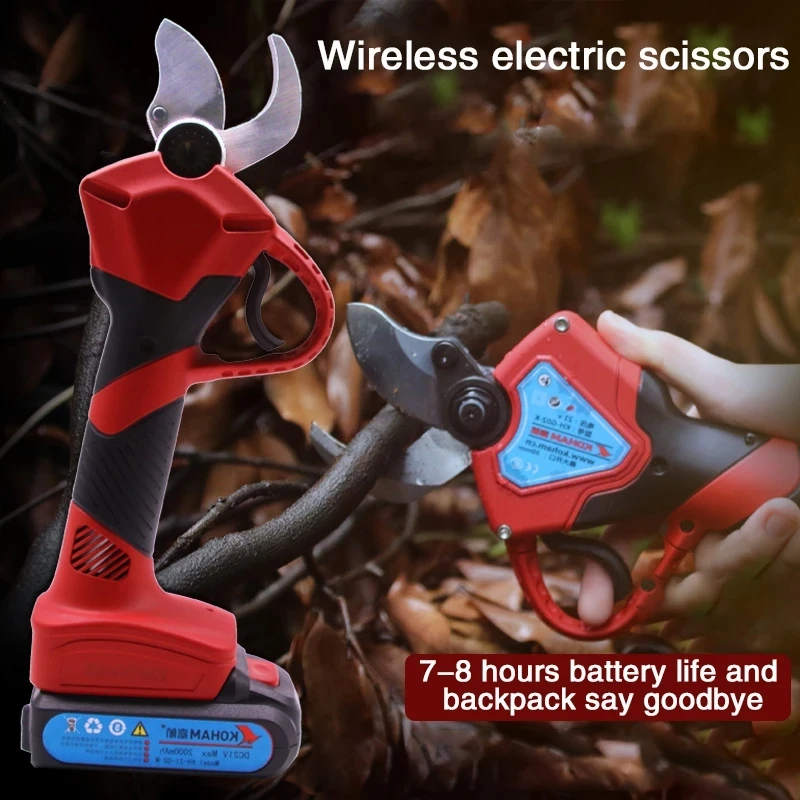 3cm/Electric fruit tree shears/Household small electric pruning shears/Garden shrubs/Pruning tools for potted plants
3cm/Electric fruit tree shears/Household small electric pruning shears/Garden shrubs/Pruning tools for potted plants