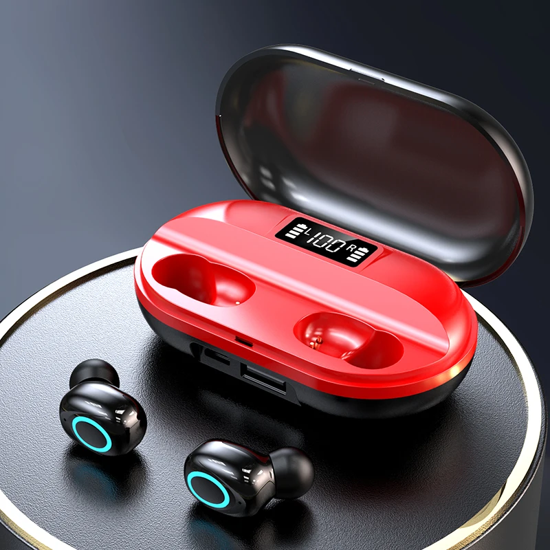Bluetooth Wireless In-Ear with Microphone Sports Waterproof Earphones HIFI Stereo Noise Reduction Bass Touch Headset Earbuds
Bluetooth Wireless In-Ear with Microphone Sports Waterproof Earphones HIFI Stereo Noise Reduction Bass Touch Headset Earbuds