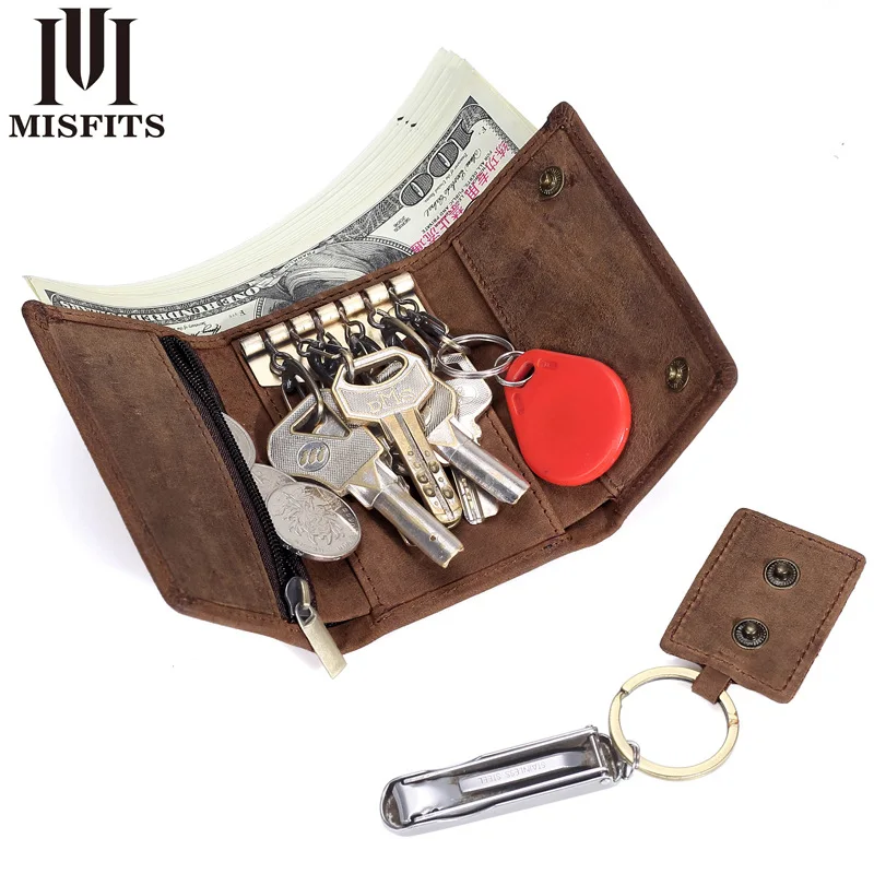European and American leather key box multi function three fold Coin Wallet first layer leather car key box
European and American leather key box multi function three fold Coin Wallet first layer leather car key box