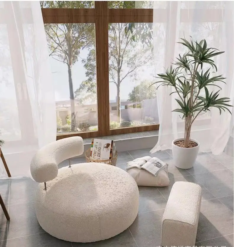 Louis Fashion Lamb wool leisure chair tatami leisure single bedroom small sofa chair balcony living room lazy sofa
Louis Fashion Lamb wool leisure chair tatami leisure single bedroom small sofa chair balcony living room lazy sofa
