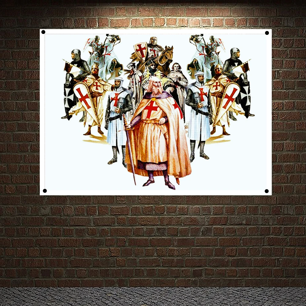 Knights of templar Crusaders Posters Banners Flag Wall Art Home Decoration Wall Hanging Ornaments Mural HD Wallpapers Mural x8
Knights of templar Crusaders Posters Banners Flag Wall Art Home Decoration Wall Hanging Ornaments Mural HD Wallpapers Mural x8