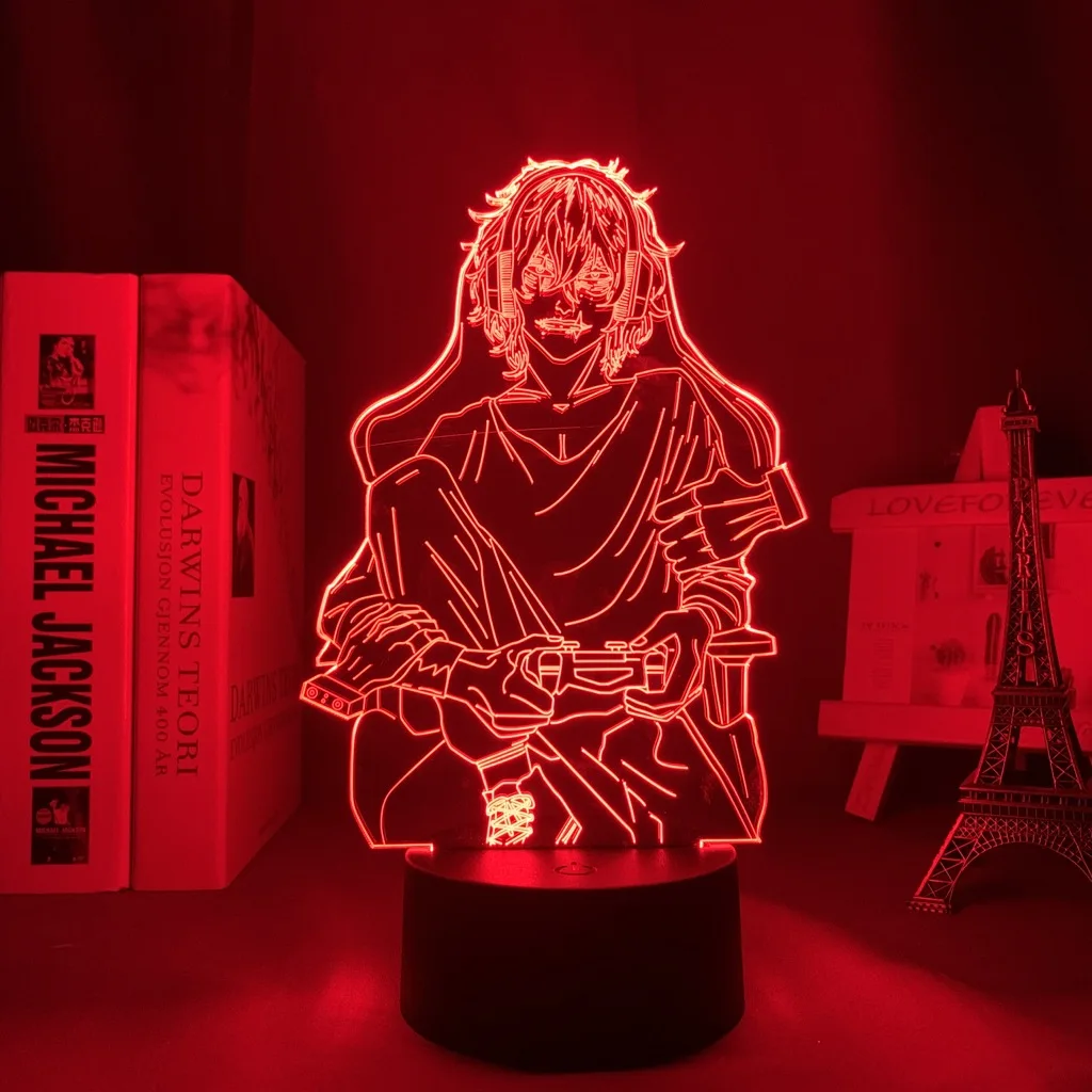 Аниме 3D лампа My Hero Академия Tomura Shigaraki для спальни декоративсветильник подарок на день рождения манга прикроватный светодиодный светильник
Аниме 3D лампа My Hero Академия Tomura Shigaraki для спальни декоративсветильник подарок на день рождения манга прикроватный светодиодный светильник