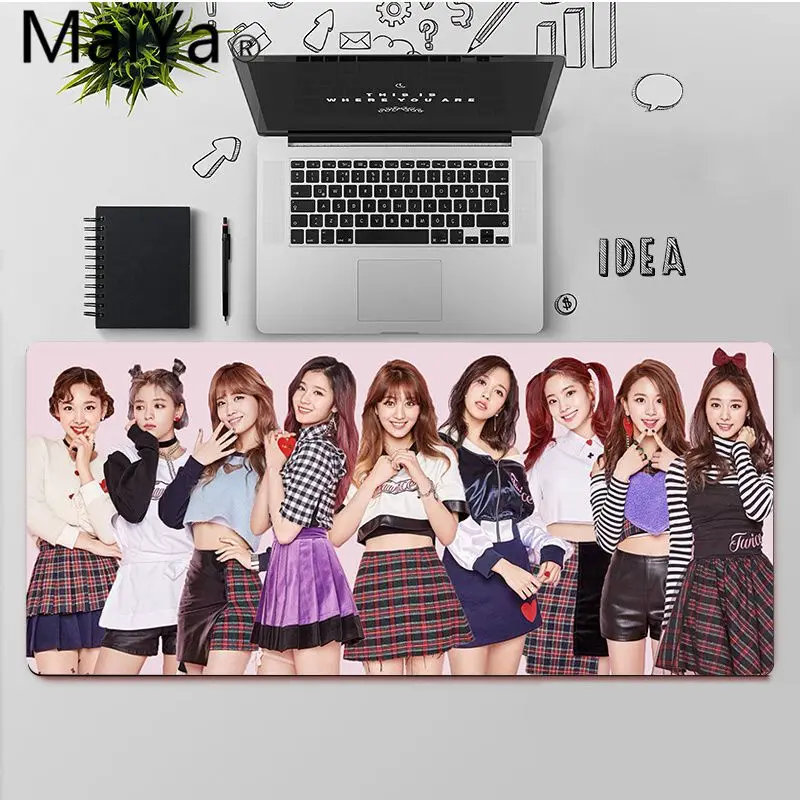 Maiya Top Quality TWICE KPOP Rubber PC Computer Gaming mousepad Free Shipping Large Mouse Pad Keyboards Mat
Maiya Top Quality TWICE KPOP Rubber PC Computer Gaming mousepad Free Shipping Large Mouse Pad Keyboards Mat