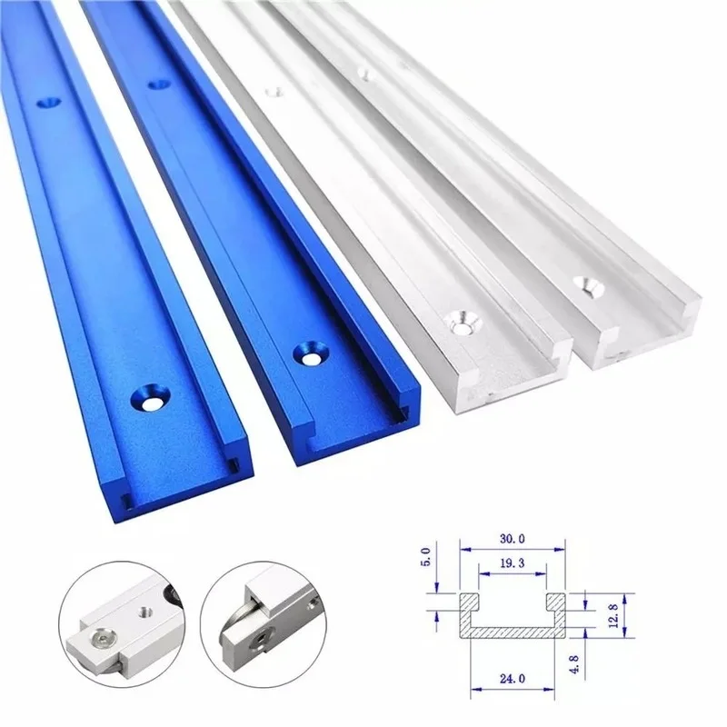 Type-30 Woodworking T-slot Miter Track 300-600mm Chute Aluminium Alloy Guide Rail for Table Saw Woodworking DIY Tools
Type-30 Woodworking T-slot Miter Track 300-600mm Chute Aluminium Alloy Guide Rail for Table Saw Woodworking DIY Tools