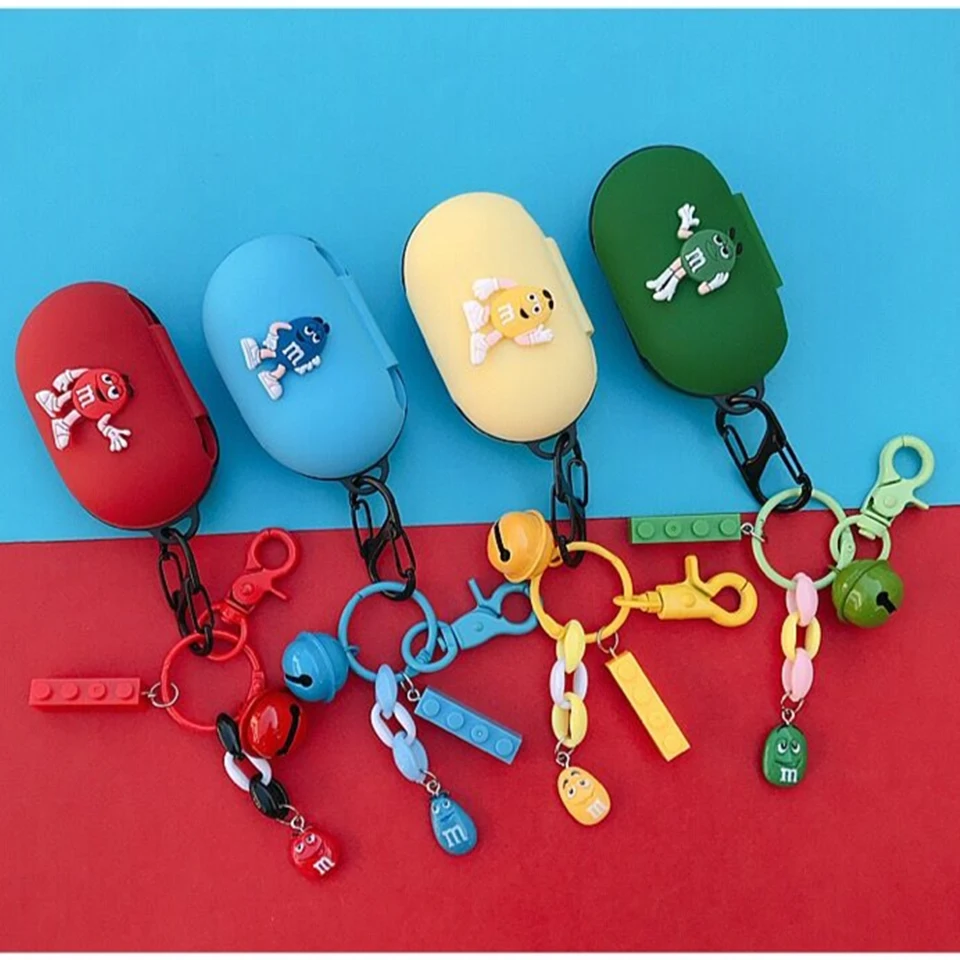 Cute Silicone Cover for Samsung Galaxy Buds 2019 Case Charging Box Sleeve Protect Case Bluetooth Earphone Skin Keyring Pendant 
Cute Silicone Cover for Samsung Galaxy Buds 2019 Case Charging Box Sleeve Protect Case Bluetooth Earphone Skin Keyring Pendant