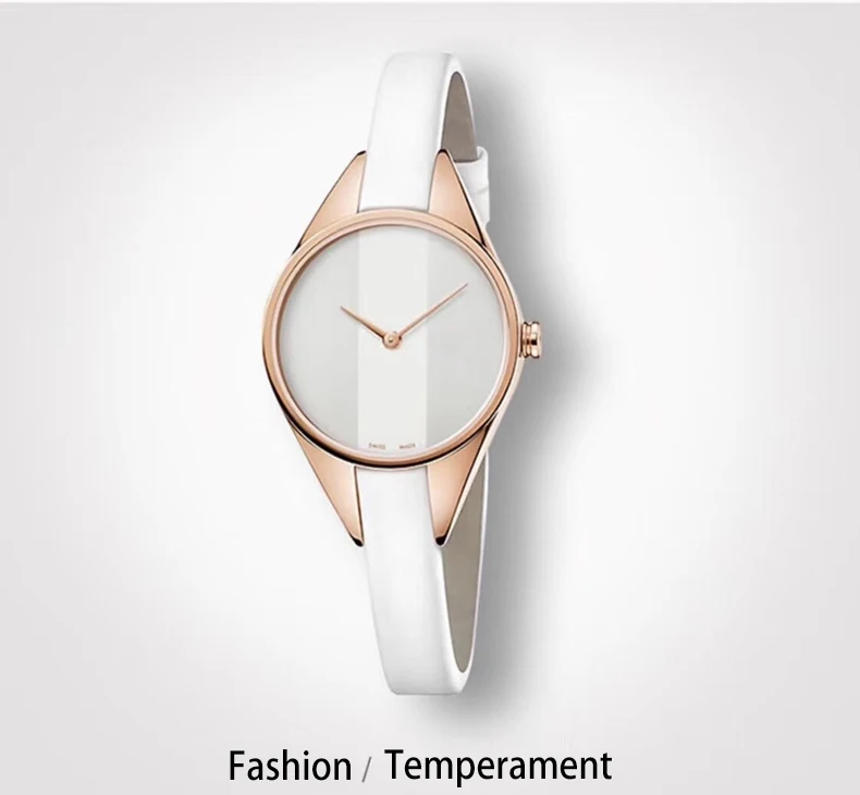 Fashion Women's Stainless Steel Quartz Watch with Leather Strap, White, K8P231L1, K8P237U,K8P231C1,K8P231L6
Fashion Women's Stainless Steel Quartz Watch with Leather Strap, White, K8P231L1, K8P237U,K8P231C1,K8P231L6