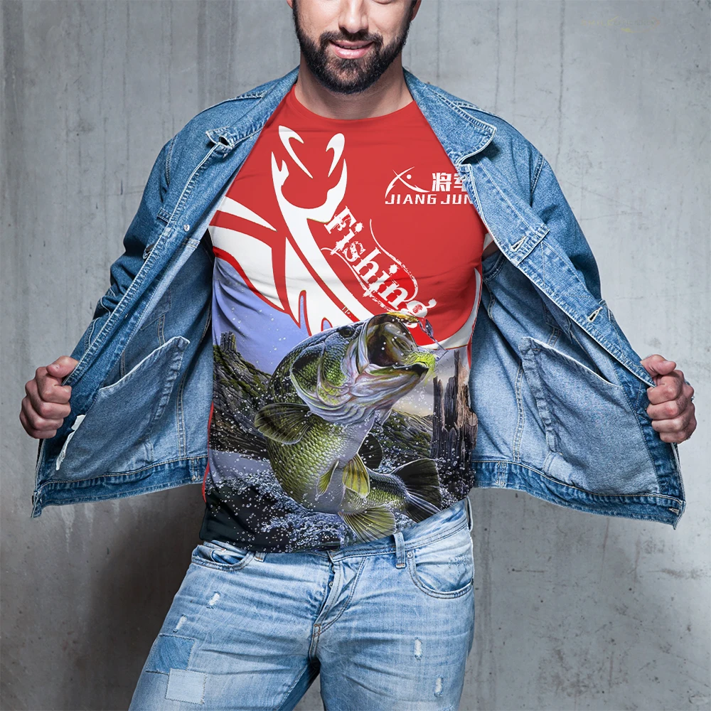 2021 Summer Fishing Graphic t-shirt For Men Fashion Casual Natural Style Pattern T-shirt New 3D Print Sport Short Sleeve t-shirt
2021 Summer Fishing Graphic t-shirt For Men Fashion Casual Natural Style Pattern T-shirt New 3D Print Sport Short Sleeve t-shirt