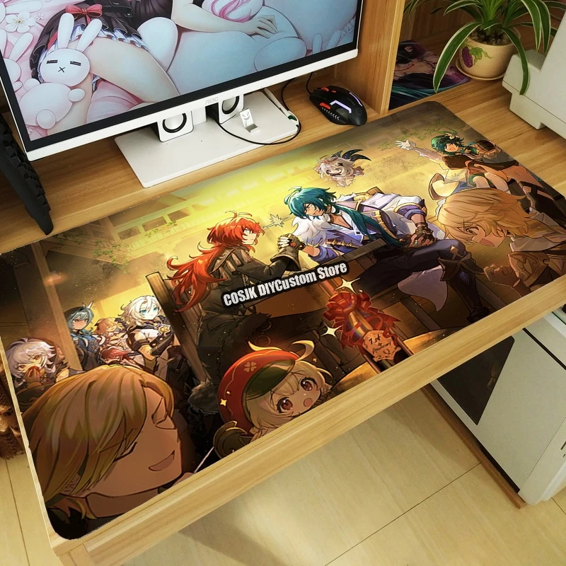 Game Genshin Impact Diluc Kaeya Large Mouse Pad Otaku Mouse Mat PC Mice Mat Tabletop Keyboard Desk Mat Playmat Drop shipping
Game Genshin Impact Diluc Kaeya Large Mouse Pad Otaku Mouse Mat PC Mice Mat Tabletop Keyboard Desk Mat Playmat Drop shipping