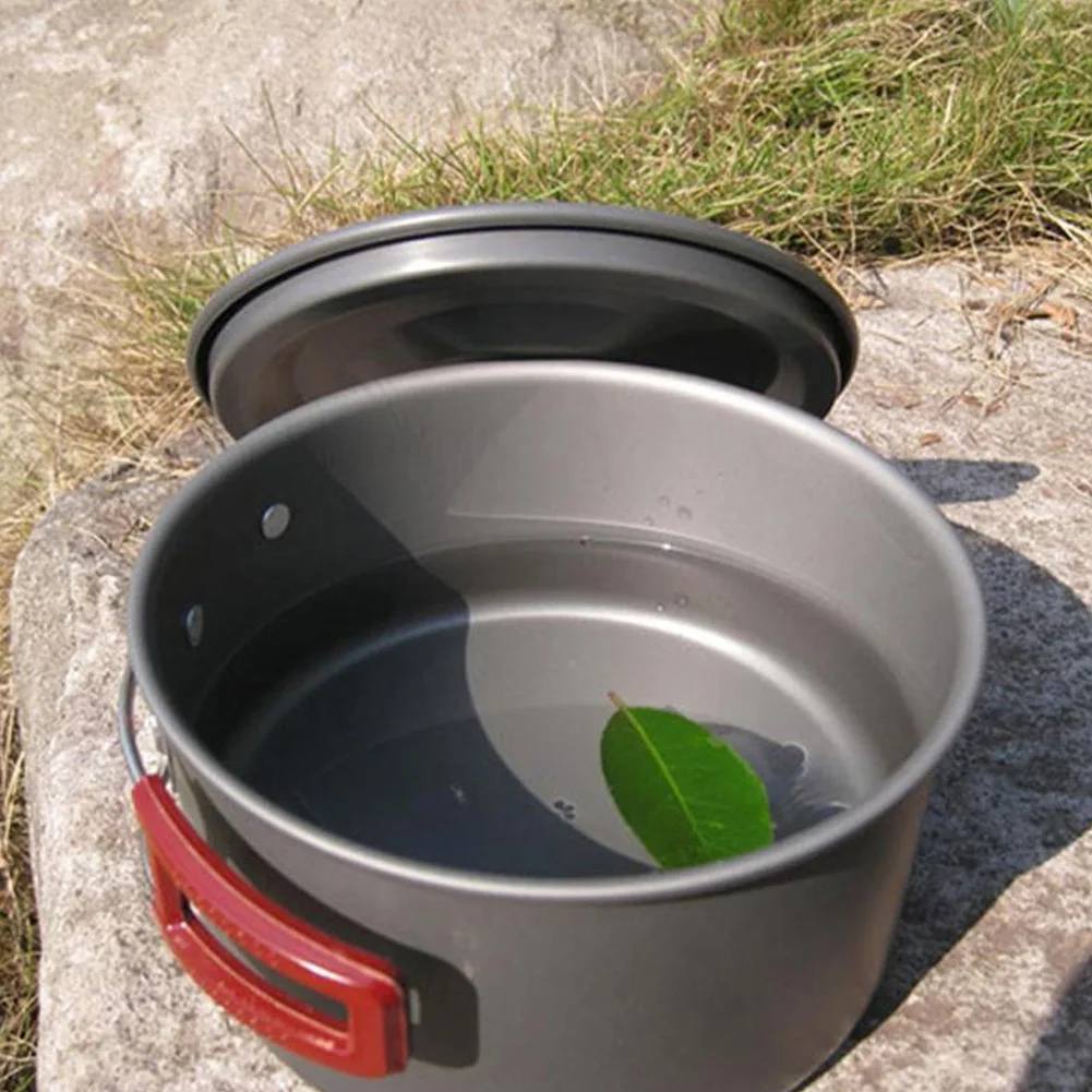 Camping Cookware Ultralight Set Large Single Outdoor Cooking Portable Camping Pan For Travel Picnic Hiking Camping Pan
Camping Cookware Ultralight Set Large Single Outdoor Cooking Portable Camping Pan For Travel Picnic Hiking Camping Pan