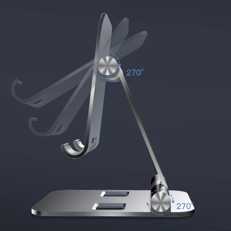 Aluminium Alloy Dual Foldable Desktop Rotary Tablet Stand Mobile Phone Holder Mount Bracket for -iPhone for iPad for Cellphones
Aluminium Alloy Dual Foldable Desktop Rotary Tablet Stand Mobile Phone Holder Mount Bracket for -iPhone for iPad for Cellphones
