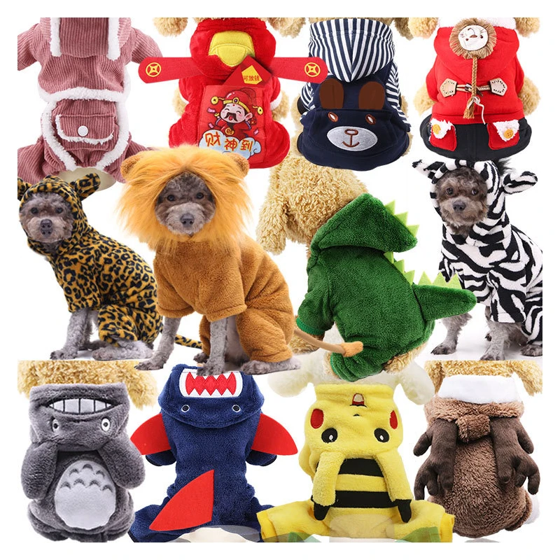 Dog cat clothes decoration pet supplies autumn and winter dress up as small and medium-sized dogs four-legged cotton card
Dog cat clothes decoration pet supplies autumn and winter dress up as small and medium-sized dogs four-legged cotton card