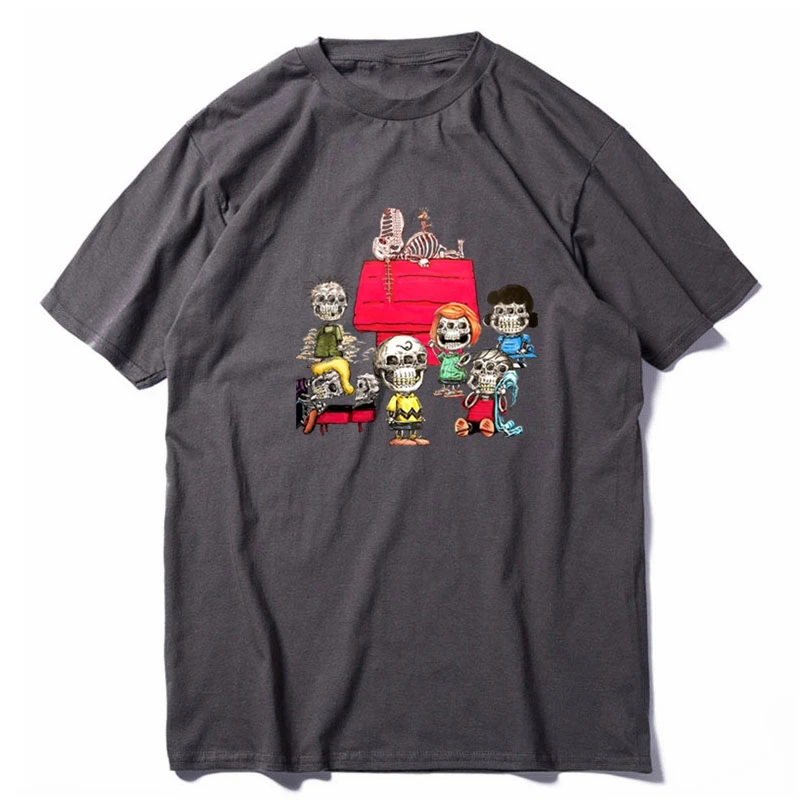 COOLMIND 100% cotton FUNNY SKULL streetwear men T shirt casual loose summer print men t-shirt o-neck tshirt men tee shirts tops
COOLMIND 100% cotton FUNNY SKULL streetwear men T shirt casual loose summer print men t-shirt o-neck tshirt men tee shirts tops