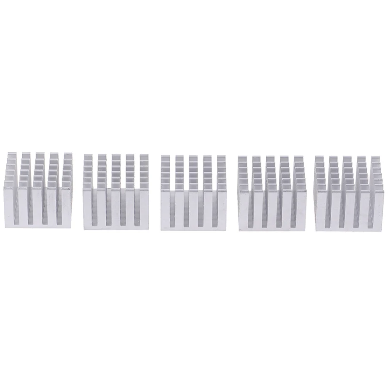 5Pcs 20x20x15/10mm Cooling Accessories DIY Heatsink CPU GPU Chip Aluminum Heatsink
5Pcs 20x20x15/10mm Cooling Accessories DIY Heatsink CPU GPU Chip Aluminum Heatsink