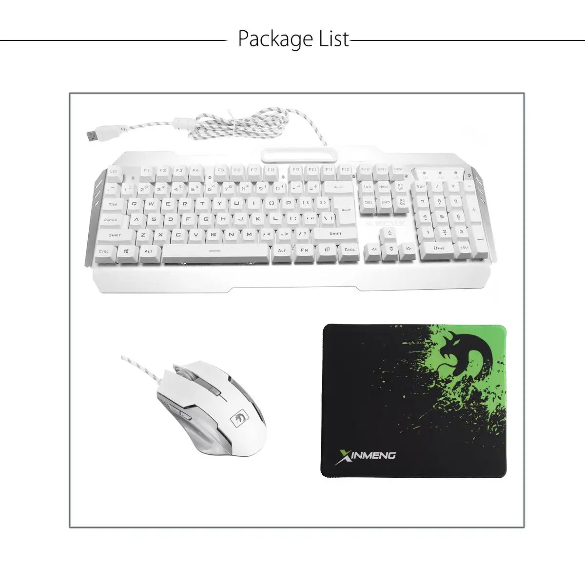 Gaming Keyboard Mouse Combo LED Luminous USB Wired Gamer Kit Colorful Waterproof Multi-Media Mouse And Keyboard Set For PC 
Gaming Keyboard Mouse Combo LED Luminous USB Wired Gamer Kit Colorful Waterproof Multi-Media Mouse And Keyboard Set For PC