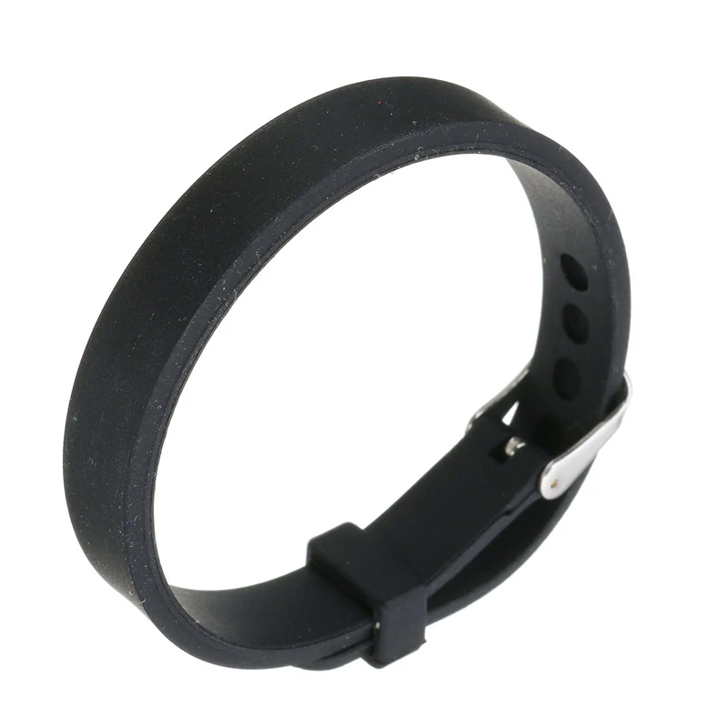 Men Bracelet Silicone adjustable & for man black Sold Per Approx 8.5 Inch Strand Size baout 10x3mm
Men Bracelet Silicone adjustable & for man black Sold Per Approx 8.5 Inch Strand Size baout 10x3mm