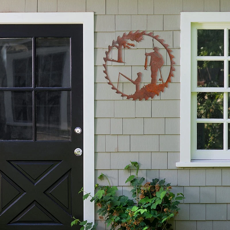 2 PCS Metal Art Fishing Wall Decor Rusty Fishing Pendant Crafts for Home Yard Patio Decor, Father's Day Unique Gift
2 PCS Metal Art Fishing Wall Decor Rusty Fishing Pendant Crafts for Home Yard Patio Decor, Father's Day Unique Gift