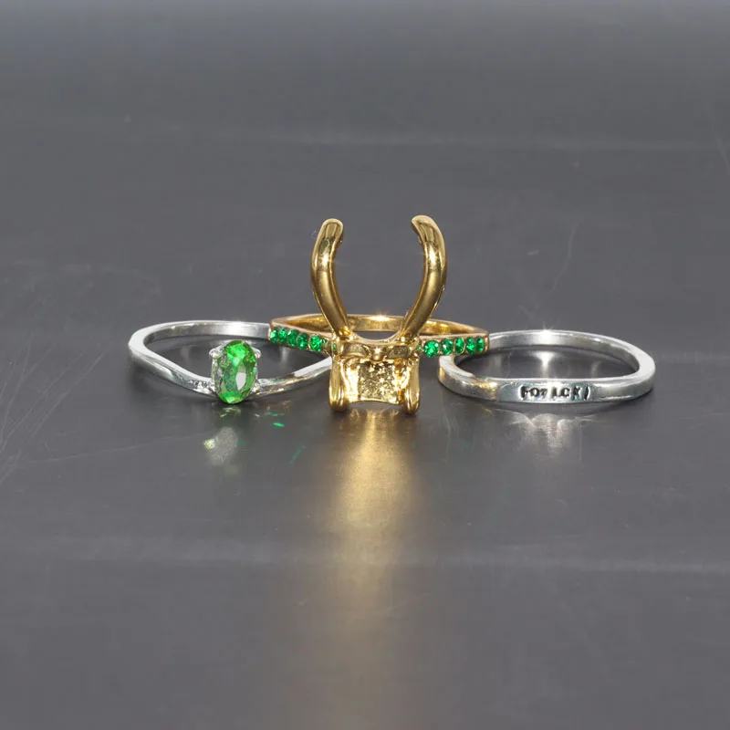 Кольцо Loki для женщин и мужчин Женское кольцо супергероя оптовая продажа |
