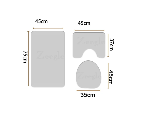 Ocean Style Bathroom Carpet Rug Home Decor Toilet Mat Anti-slip Floor Carpet Absorbent U-Shaped Toilet Rug Flannel Bath Mat Set
Ocean Style Bathroom Carpet Rug Home Decor Toilet Mat Anti-slip Floor Carpet Absorbent U-Shaped Toilet Rug Flannel Bath Mat Set