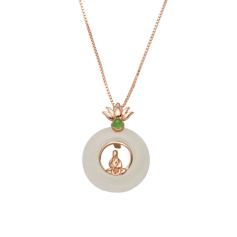 Asg Choker Necklace Dudu And Tian Biyu Pendants S925 Necklace Xinjiang For Ping'an Buckle Jewelry National Style Girls Little
Asg Choker Necklace Dudu And Tian Biyu Pendants S925 Necklace Xinjiang For Ping'an Buckle Jewelry National Style Girls Little