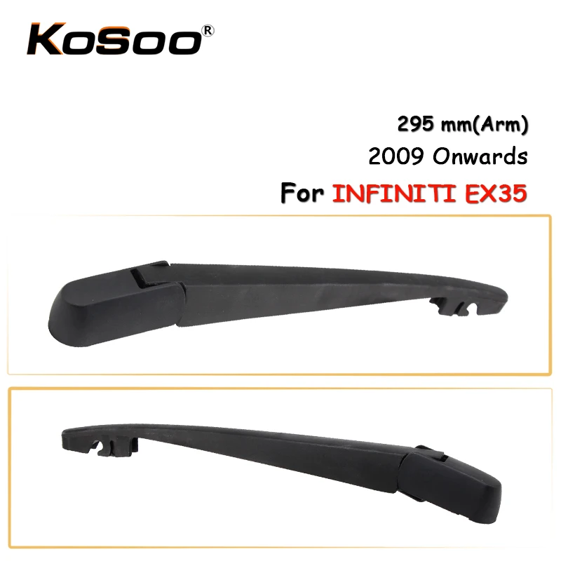 KOSOO Auto Rear Window Windshield Wiper Blades Arm Car Wiper Blade For Infiniti EX35,295mm 2009 Onwards,Car Accessories Styling
KOSOO Auto Rear Window Windshield Wiper Blades Arm Car Wiper Blade For Infiniti EX35,295mm 2009 Onwards,Car Accessories Styling