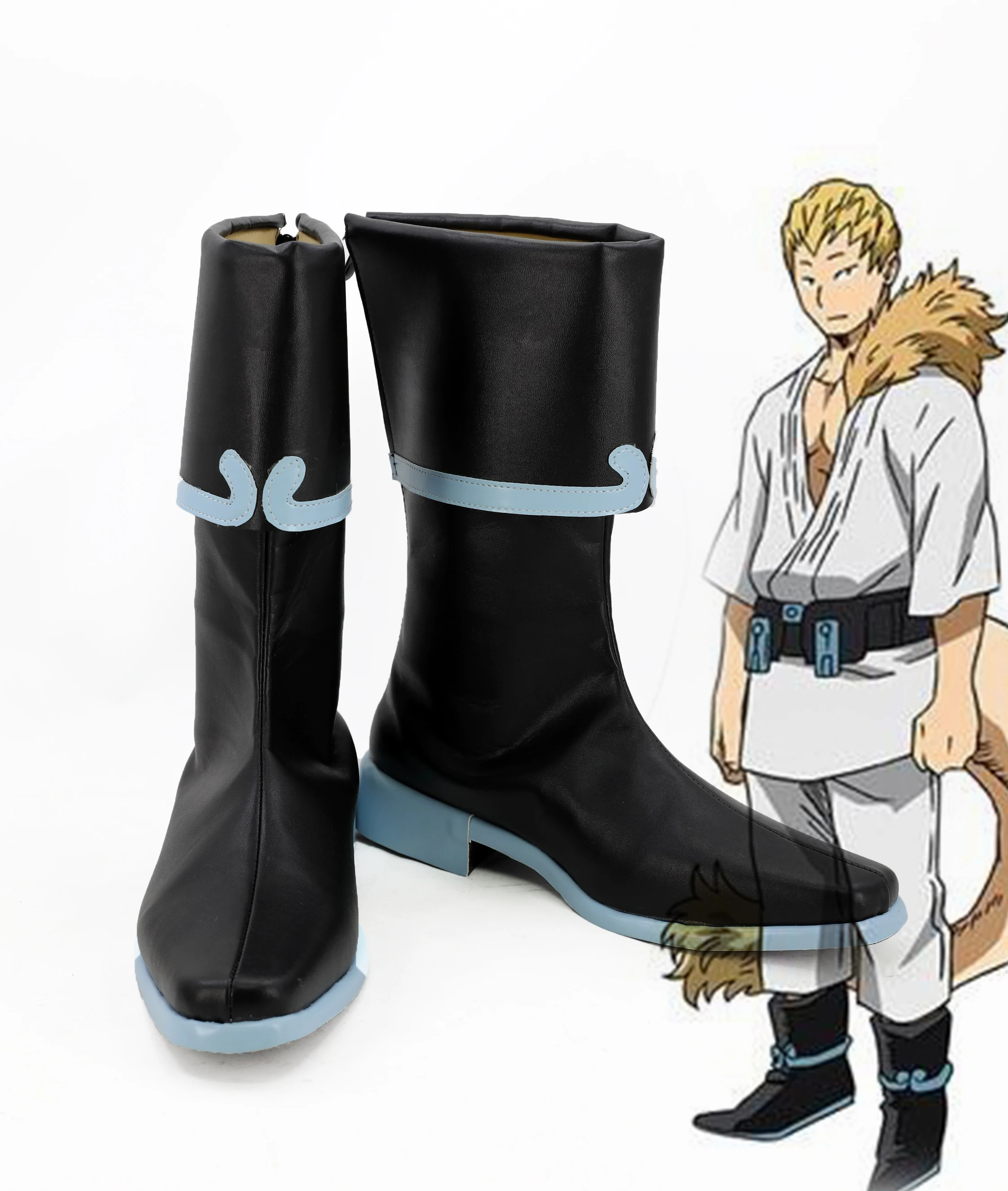 Обувь для косплея аниме My Hero Academia Ojiro Mashirao, сапоги из искусственной кожи на заказ
Обувь для косплея аниме My Hero Academia Ojiro Mashirao, сапоги из искусственной кожи на заказ