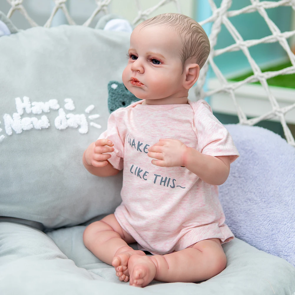 Reborn Doll Toy Baby Simulation Lifelike Doll Play House Game Toy Kids Babies Early Education Learning Supplies
Reborn Doll Toy Baby Simulation Lifelike Doll Play House Game Toy Kids Babies Early Education Learning Supplies