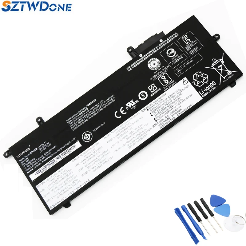 SZTWDONE L17C6P71 Laptop battery For Lenovo ThinkPad X280 TP00093A L17M6P71 L17L6P71 01AV470 01AV471 01AV472 SB10K97618
SZTWDONE L17C6P71 Laptop battery For Lenovo ThinkPad X280 TP00093A L17M6P71 L17L6P71 01AV470 01AV471 01AV472 SB10K97618
