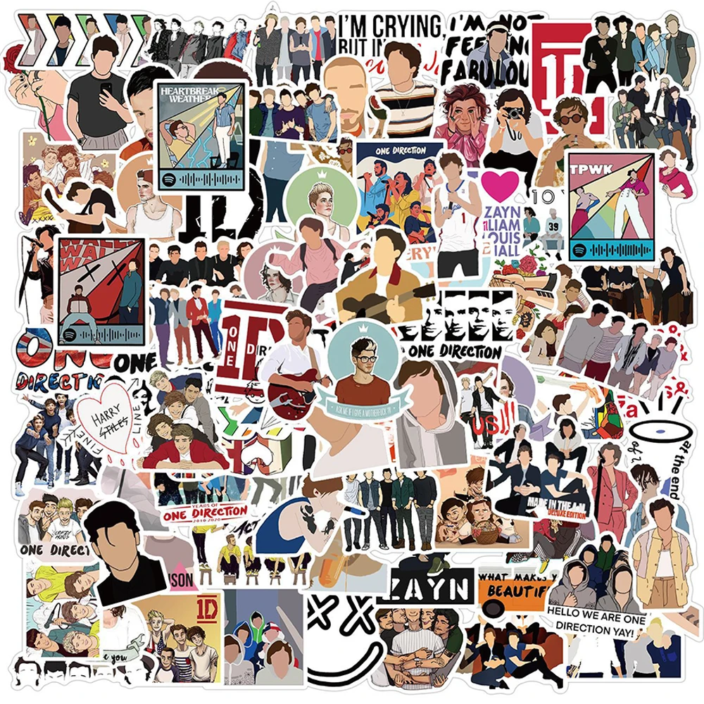 10/50/100PCS One Direction Band Stickers Aesthetic Laptop Guitar Water Bottle Waterproof Graffiti Decal Sticker Packs Kid Toy 
10/50/100PCS One Direction Band Stickers Aesthetic Laptop Guitar Water Bottle Waterproof Graffiti Decal Sticker Packs Kid Toy