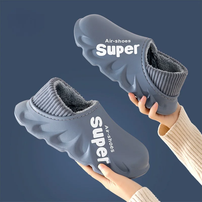 2021 New Winter Slippers Warm Men Shoes Waterproof Women Couples Non-Slip Plush Cotton Indoor Outdoor Cozy Home Autumn Thick Hee
2021 New Winter Slippers Warm Men Shoes Waterproof Women Couples Non-Slip Plush Cotton Indoor Outdoor Cozy Home Autumn Thick Hee