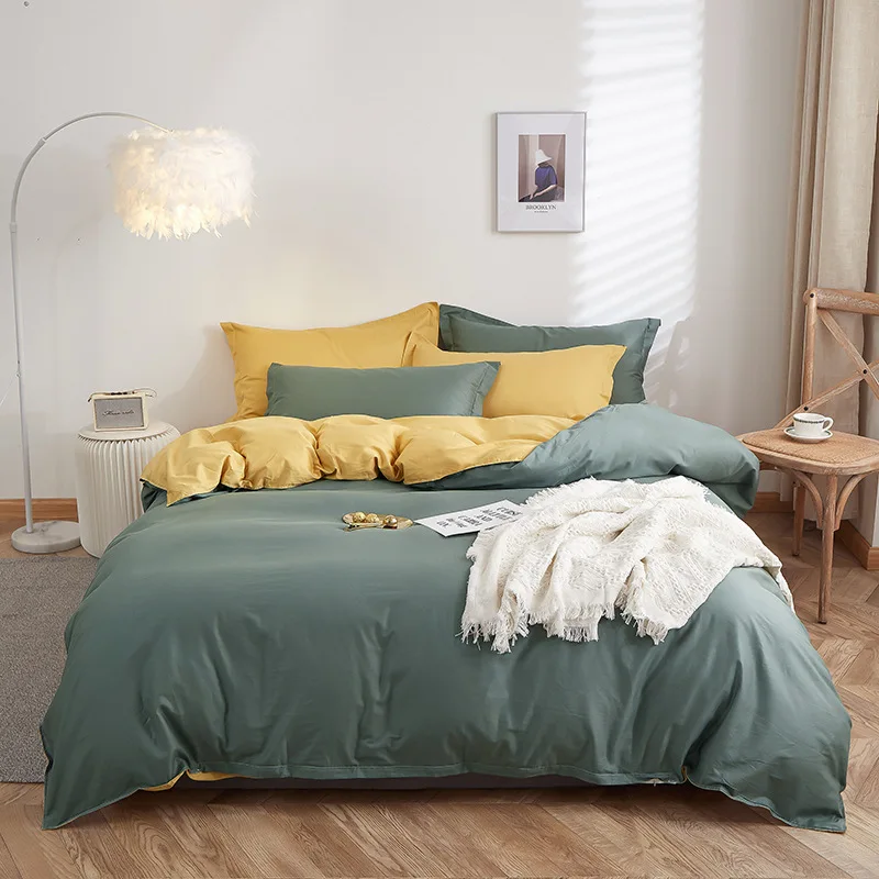 100% Cotton 1PC Duvet Cover 200X230 220x240 Quilt Cover Nordic AB Side Solid Color No Bed Sheet No Pillowcases Simple Bedclothes
100% Cotton 1PC Duvet Cover 200X230 220x240 Quilt Cover Nordic AB Side Solid Color No Bed Sheet No Pillowcases Simple Bedclothes