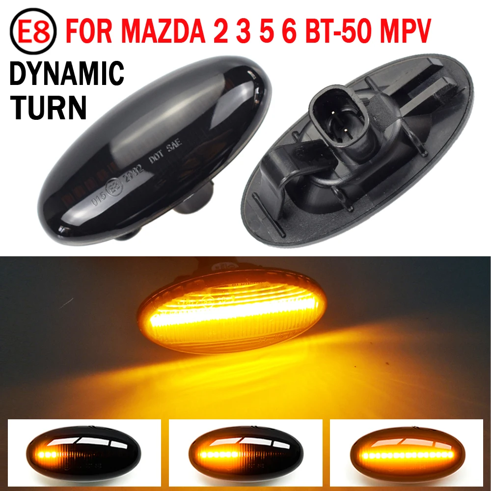 2pcs For Mazda 3 (BK) 2003-2009 Led Dynamic Side Marker Turn Signal Light Sequential Blinker Light Emark
2pcs For Mazda 3 (BK) 2003-2009 Led Dynamic Side Marker Turn Signal Light Sequential Blinker Light Emark