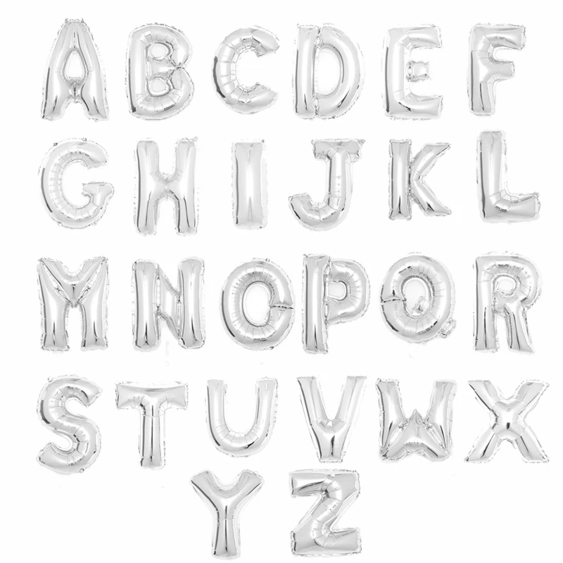 16/32/40inch Happy Birthday Party Balloons Wedding Decorations Balloon Alphabet Foil Letter Balloon A-Z Kids Baby Shower Decor
16/32/40inch Happy Birthday Party Balloons Wedding Decorations Balloon Alphabet Foil Letter Balloon A-Z Kids Baby Shower Decor