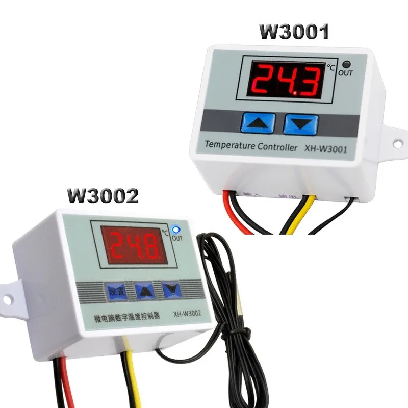 1PCS Digital Control Temperature Microcomputer Thermostat Switch Thermometer New Thermoregulator 12/24/220V
1PCS Digital Control Temperature Microcomputer Thermostat Switch Thermometer New Thermoregulator 12/24/220V