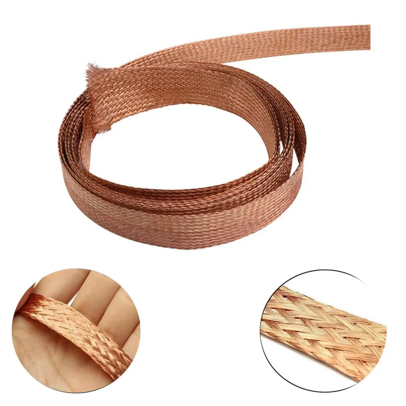 1M Tinned Plating Copper Braided Sleeve 2mm ~ 18mm Expandable Metal Sheath Screening Signal Wire Cable Shielded
1M Tinned Plating Copper Braided Sleeve 2mm ~ 18mm Expandable Metal Sheath Screening Signal Wire Cable Shielded