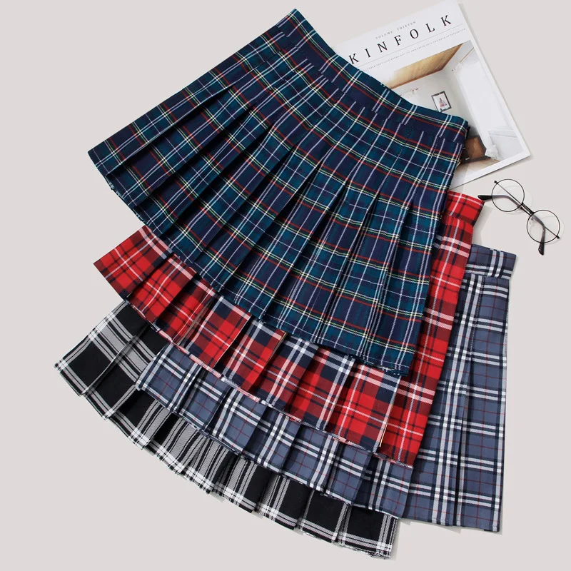 CNLION Preppy Style Summer Women Skirts 2021 Fashion Kawaii Cute Pleated Skirts High Waist Korean Plaid Mini Skirt Women
CNLION Preppy Style Summer Women Skirts 2021 Fashion Kawaii Cute Pleated Skirts High Waist Korean Plaid Mini Skirt Women