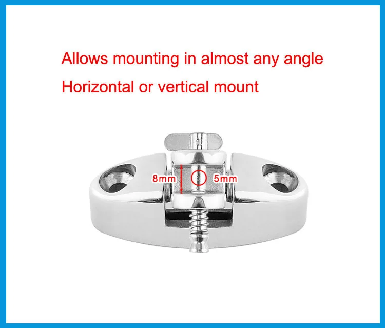 Stainless Steel 316 Boat Bimini Top Mount Swivel Deck Hinge With Rubber Pad Quick Release Pin Marine Accessories
Stainless Steel 316 Boat Bimini Top Mount Swivel Deck Hinge With Rubber Pad Quick Release Pin Marine Accessories