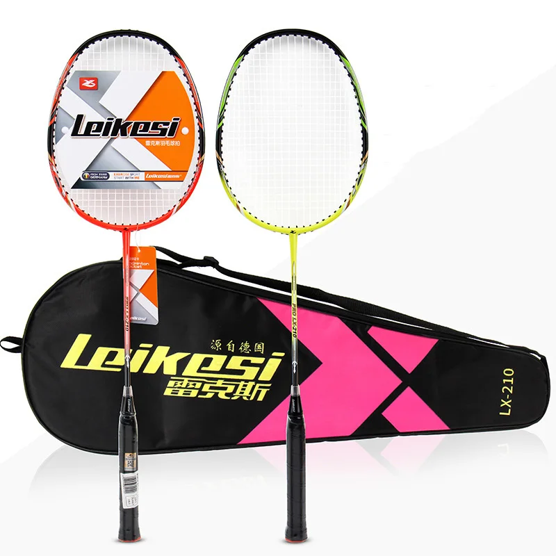 2pcs Professional Badminton Rackets Set Ultra Light Double Badminton Racquet Titanium Carbon Fiber Playing Badminton -40
2pcs Professional Badminton Rackets Set Ultra Light Double Badminton Racquet Titanium Carbon Fiber Playing Badminton -40