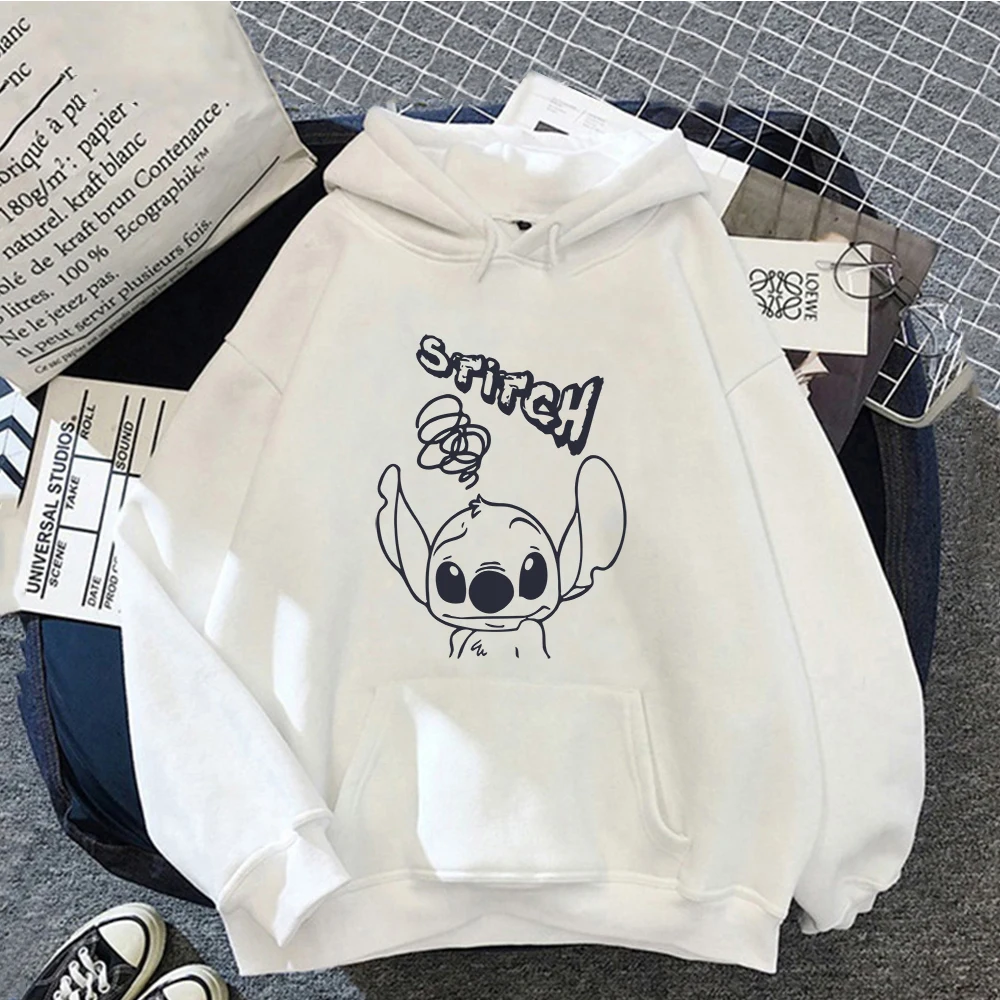 Hoodies Women Lilo & Stitch Cartoons Pullover Fashion Kawaii Autumn Spring Plus Velvet Casual Clothes Unisex Hooded Sweatshirts
Hoodies Women Lilo & Stitch Cartoons Pullover Fashion Kawaii Autumn Spring Plus Velvet Casual Clothes Unisex Hooded Sweatshirts