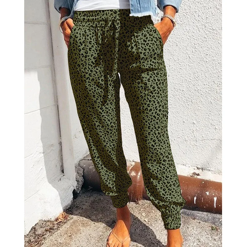 Oversize Mid Waist Pants Joggers Women Wide Leg Sweatpants Female Trousers Leopard Print Casual Pant 2021 New Loose Streetwear
Oversize Mid Waist Pants Joggers Women Wide Leg Sweatpants Female Trousers Leopard Print Casual Pant 2021 New Loose Streetwear