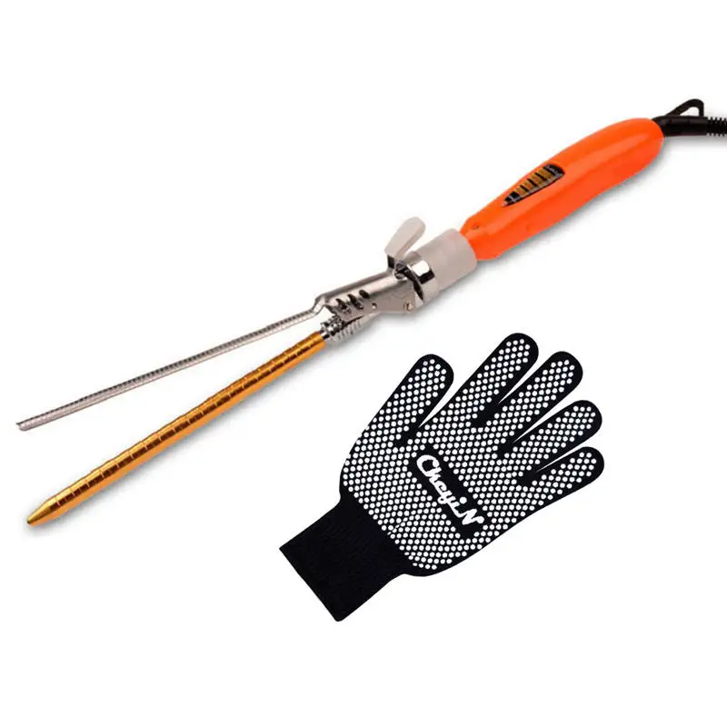 CkeyiN Professional Hair Curling Iron 9mm Electric Curling Wand Ceramic Hair Curler Hair Waver Wand Electric Styling Tools Salon
CkeyiN Professional Hair Curling Iron 9mm Electric Curling Wand Ceramic Hair Curler Hair Waver Wand Electric Styling Tools Salon