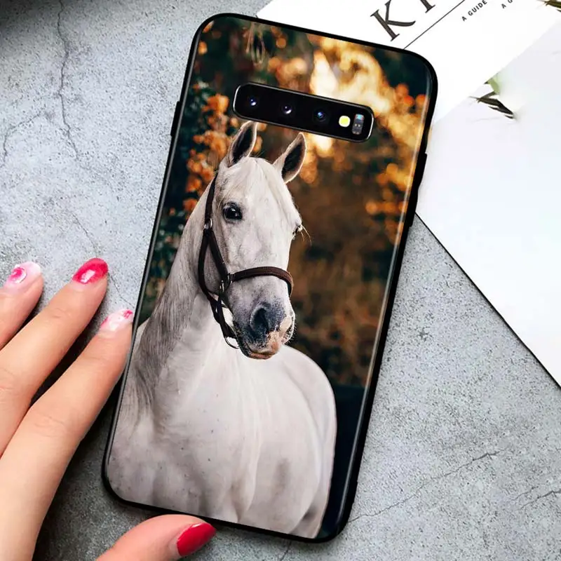 Horse animal painting for Samsung Galaxy S21 Ultra Plus 5G Note 20 10 9 8 S10 S9 S8 S7 S6 Edge Plus Black Phone Case
Horse animal painting for Samsung Galaxy S21 Ultra Plus 5G Note 20 10 9 8 S10 S9 S8 S7 S6 Edge Plus Black Phone Case