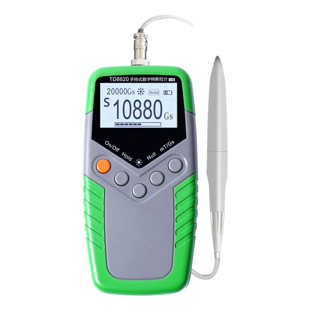Digital Gauss Meter Handheld Gaussmeter EMF Tesla Tester Permanent Magnet Surface Magnetic Field Tester 0-2000mT 5% Accuracy
Digital Gauss Meter Handheld Gaussmeter EMF Tesla Tester Permanent Magnet Surface Magnetic Field Tester 0-2000mT 5% Accuracy