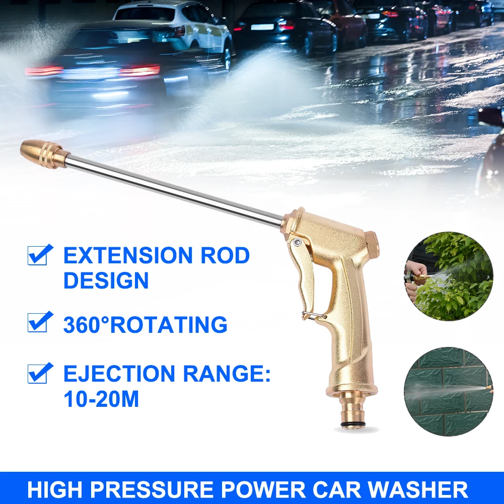 Car Washing Water Gun Spray Head Mutifunctional Nozzle Water Gun Metal Car Window Cleaning Garden Irrigation Watering Tools
Car Washing Water Gun Spray Head Mutifunctional Nozzle Water Gun Metal Car Window Cleaning Garden Irrigation Watering Tools