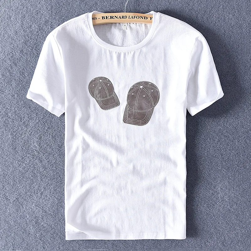 Футболка мужская с вышивкой, льняная Повседневная рубашка с коротким рукавом, модная сорочка, белый цвет, на лето
Футболка мужская с вышивкой, льняная Повседневная рубашка с коротким рукавом, модная сорочка, белый цвет, на лето