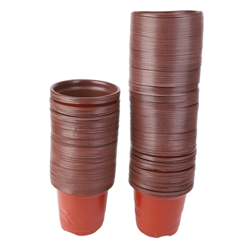 HOT SALE 200Pcs 4 inch Plastic Flower Seedlings Nursery Supplies Planter Pot/Pots Containers Seed Starting Pots Planting Pots
HOT SALE 200Pcs 4 inch Plastic Flower Seedlings Nursery Supplies Planter Pot/Pots Containers Seed Starting Pots Planting Pots